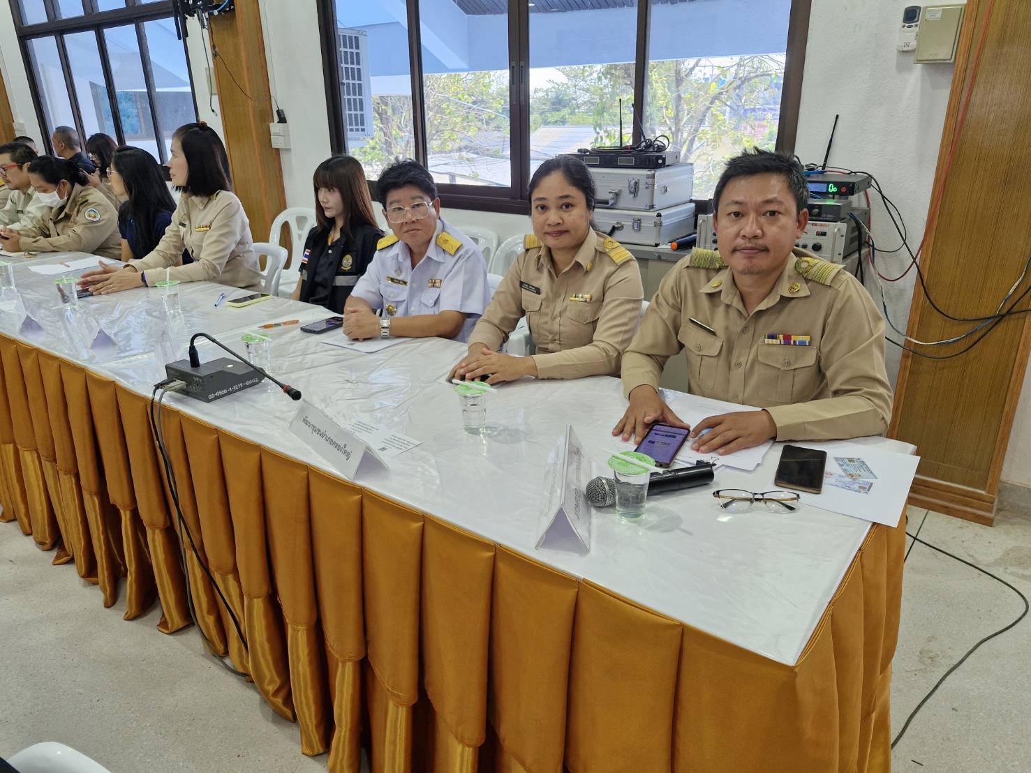 🚢🌊สพอ.คลองใหญ่ ร่วมประชุมหัวหน้าส่วนราชการและคณะกรรมการบริหารงานอำเภอแบบบูรณาการอำเภอคลองใหญ่ ประจำเดือนกุมภาพันธ์ ครั้งที่ 2/2569