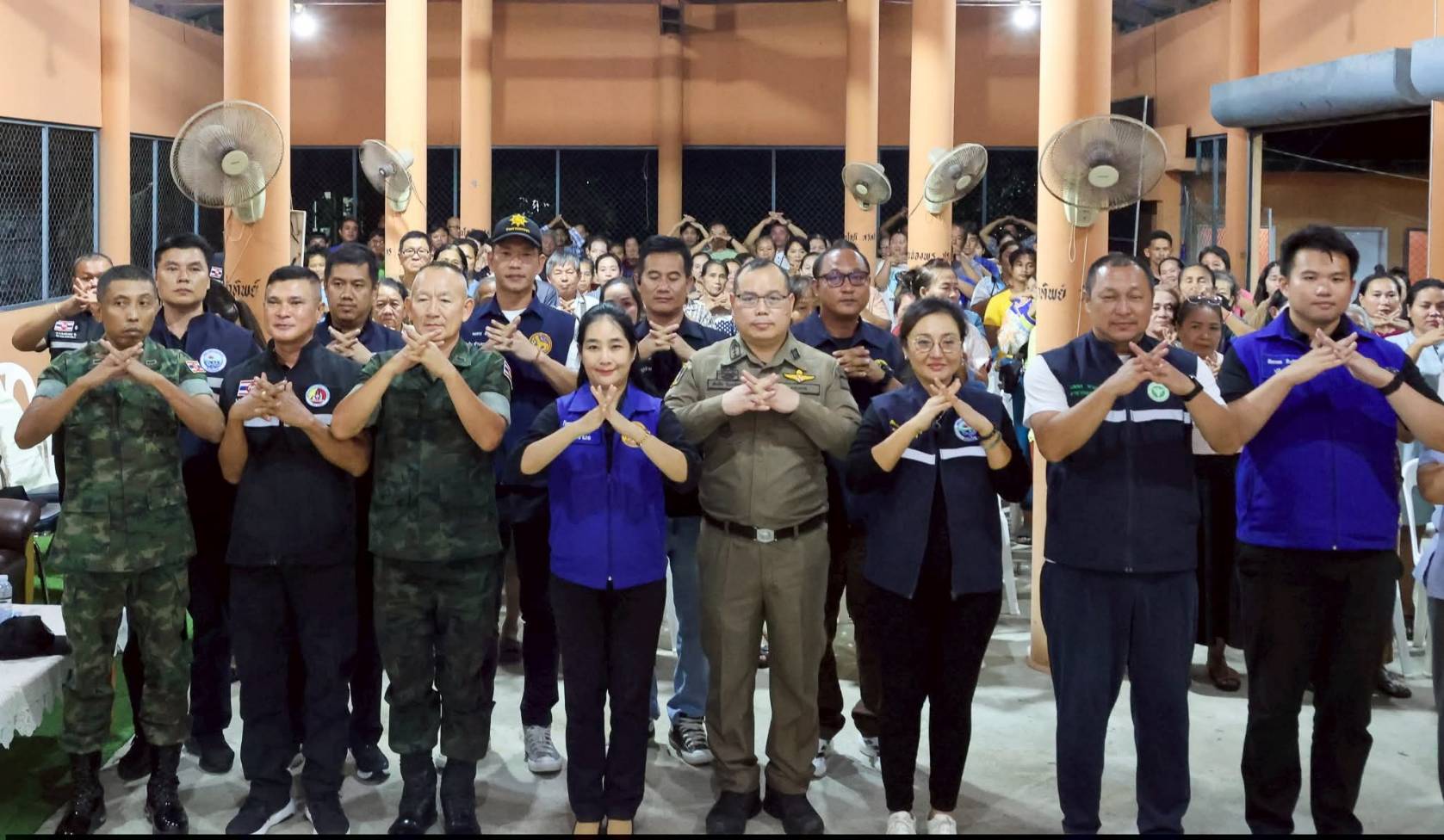 🚢🌊สพอ.คลองใหญ่ ร่วมพิธีเปิดโครงการดำเนินงานตำบลยั่งยืนเพื่อแก้ไขปัญหายาเสพติดแบบครบวงจรตามยุทธศาสตร์ชาติ ประจำปีงบประมาณ 2569 ณ ตำบลหาดเล็ก