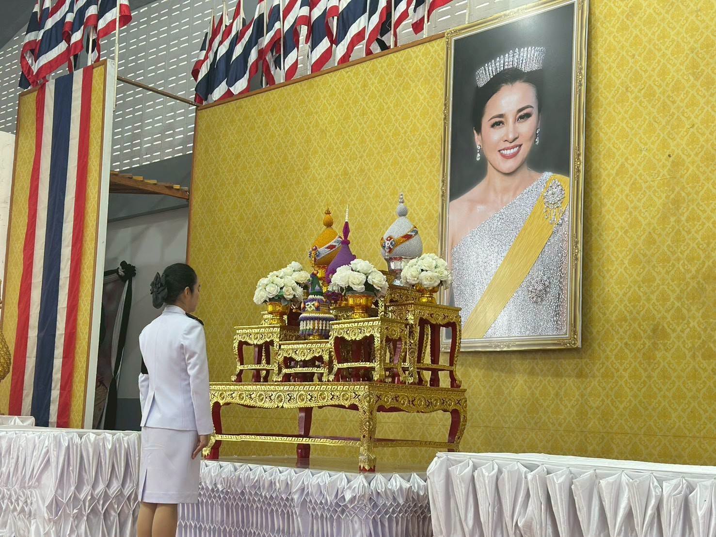 🚢🌊สพอ.คลองใหญ่ เข้าร่วมพิธีทำบุญตักบาตรถวายพระราชกุศล เนื่องในโอกาสวันคล้ายวันเฉลิมพระชนมพรรษา สมเด็จพระนางเจ้าสุทิดา พัชรสุธาพิมลลักษณ พระบรมราชินี