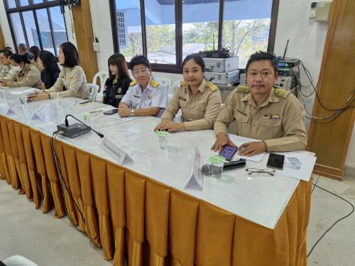 🚢🌊สพอ.คลองใหญ่ ร่วมประชุมหัวหน้าส่วนราชการและคณะกรรมการบริหารงานอำเภอแบบบูรณาการอำเภอคลองใหญ่ ประจำเดือนกุมภาพันธ์ ครั้งที่ 2/2569